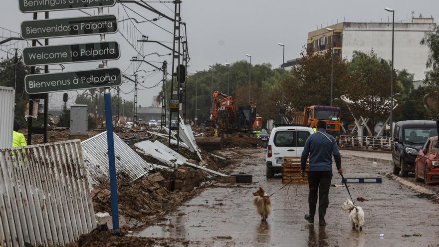Paiporta, uno de los municipios afetados por la DANA, esta semana.