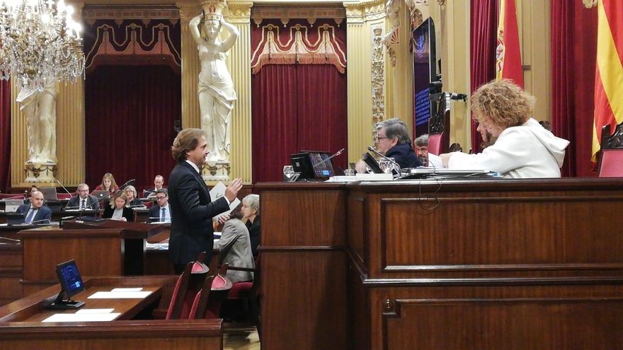 Vox tensa el debate de los Presupuestos de Balears de 2023 al atacar la reforma de la malversación y la sedición