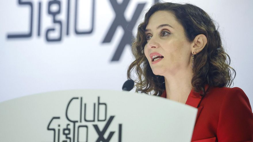 Isabel Díaz Ayuso, presidenta de la Comunidad de Madrid.