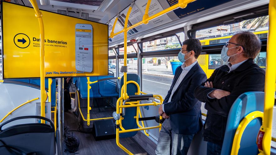 Guaguas Municipales probará desde este miércoles dos nuevos métodos de pago para los viajeros