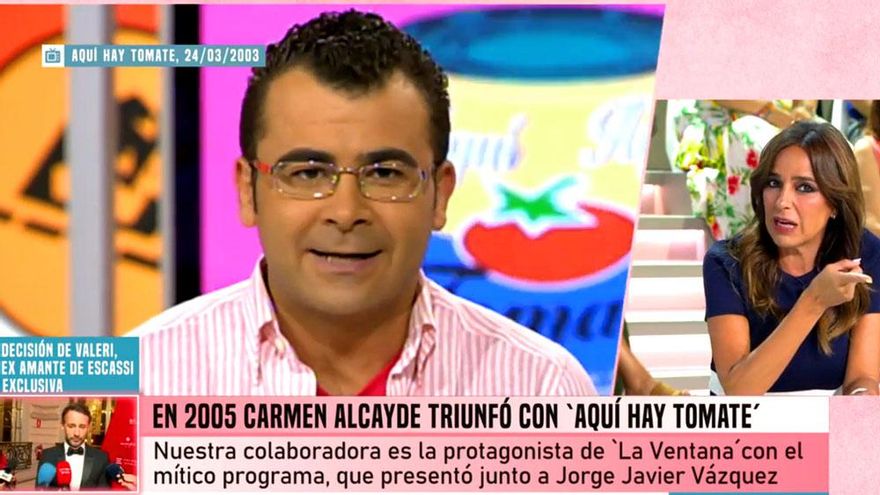 Carmen Alcayde reivindica las audiencias del 'Tomate' junto a Jorge Javier: "¿Un 30%? Quien lo ha visto y quien lo ve"