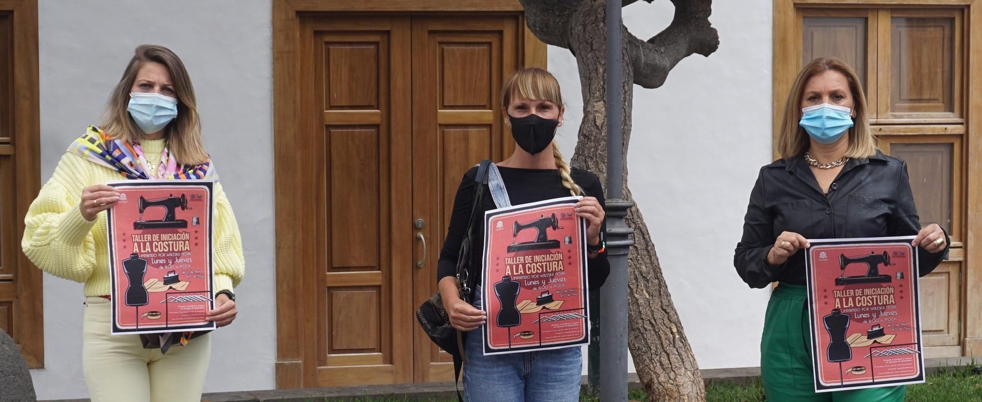 Presentación del taller de costura.