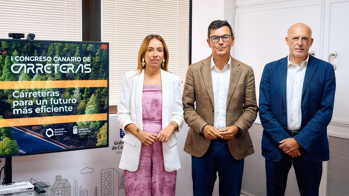 Presentación del 'I Congreso Canario de Carreteras'.