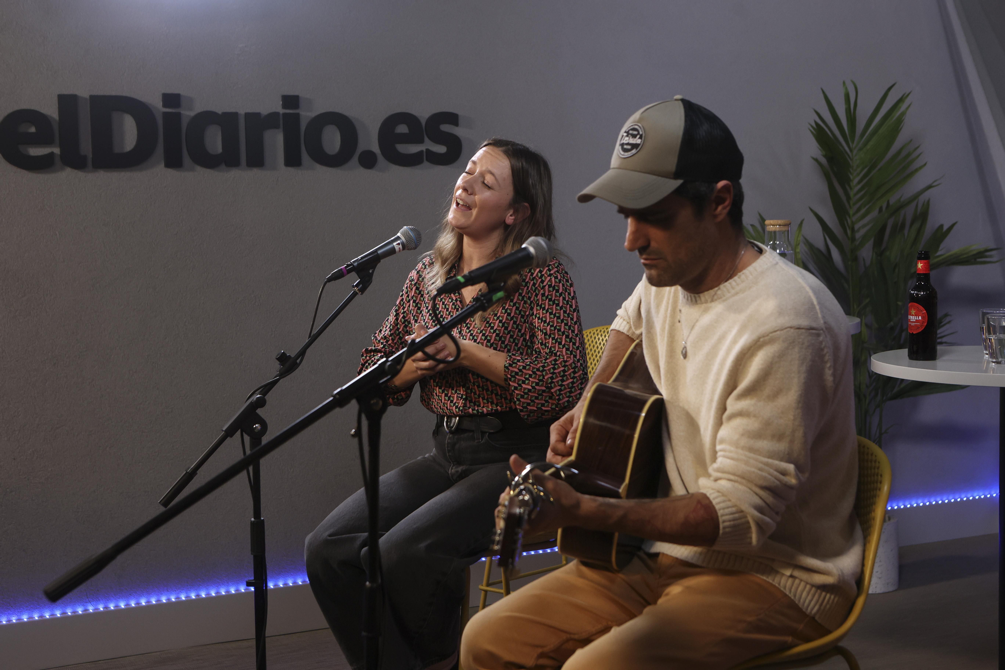La banda Morgan en la redacción de elDiario.es