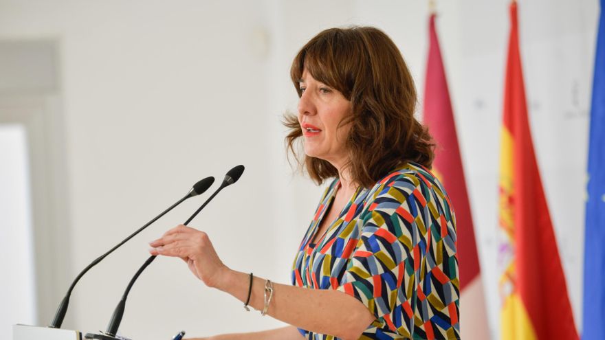 La consejera de Igualdad y portavoz regional, Blanca Fernández.