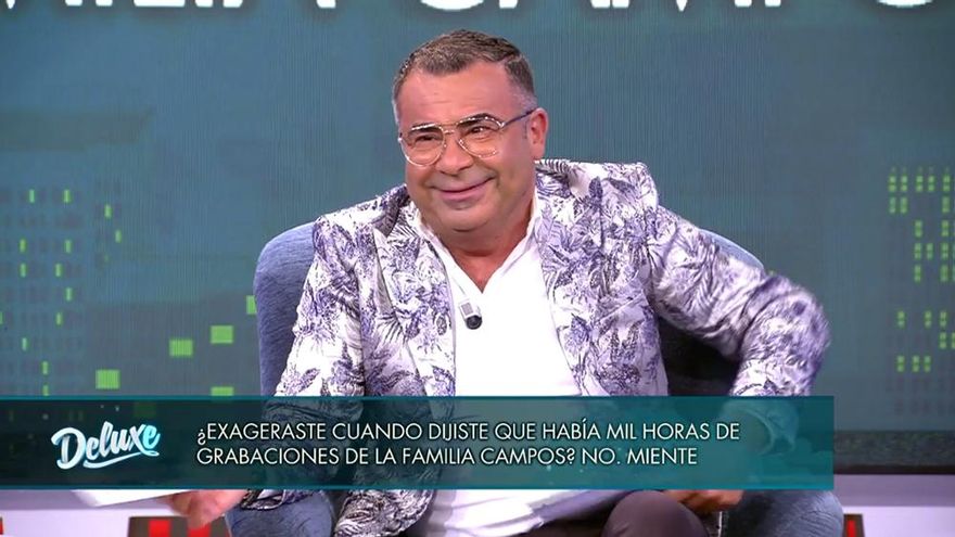 Jorge Javier Vázquez, en 'Deluxe': "Está la cosa como para venirse a Mediaset"