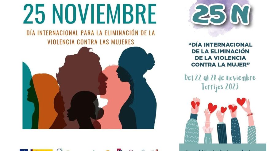 Los ayuntamientos de Torrijos y Quintanar de la Orden rectifican e incluyen las palabras 'violencia contra la mujer' en sus campañas del 25N