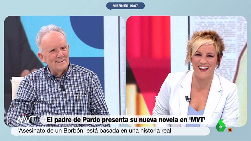 Cristina Pardo entrevistó en 'Más vale tarde' a su padre, presentado por Iñaki López: "Eres como mi suegro televisivo"