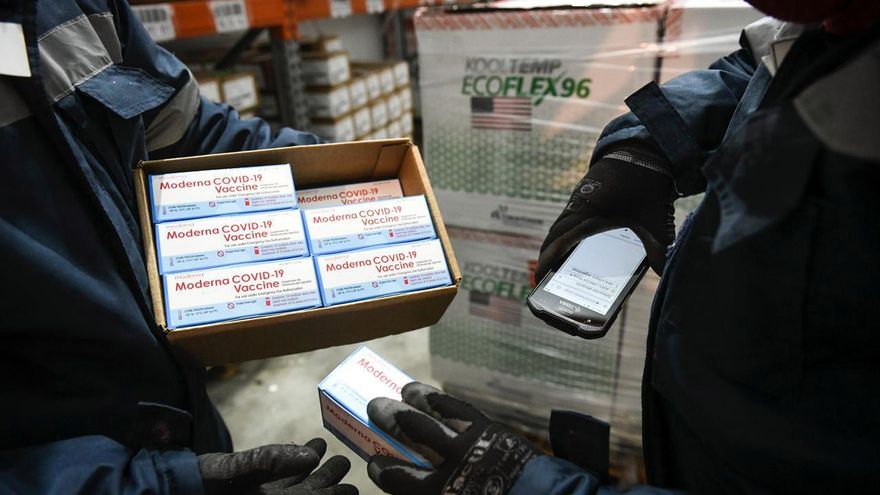 Distribuyen más de un millón y medio de dosis de Moderna para completar esquemas de vacunación en todo el país