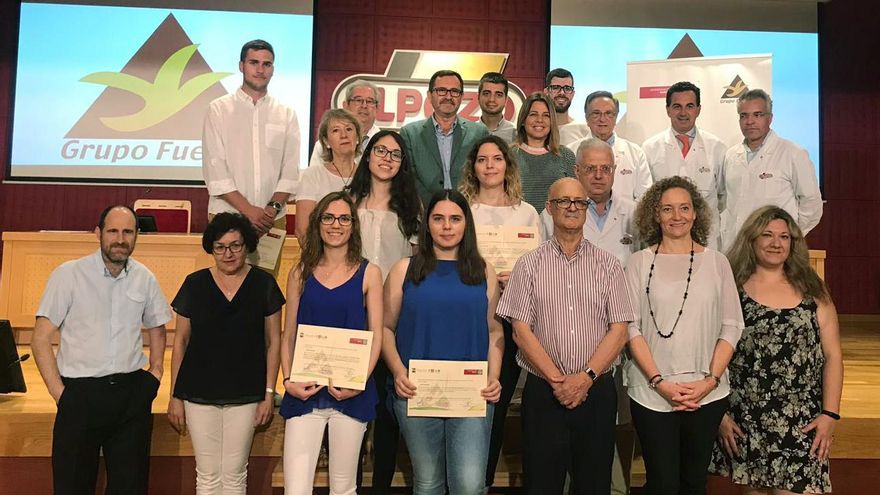 Grupo Fuertes y la UMU seleccionan a los alumnos becados para hacer prácticas y sus TFG/TFM en ElPozo Alimentación