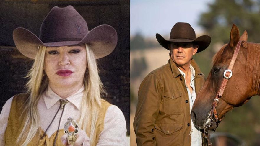 Belén Esteban 'ficha' por SkyShowtime y se pone 'vaquera' para anunciar el regreso de 'Yellowstone'