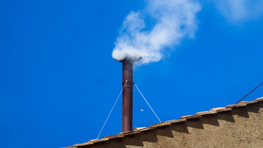 La fumata blanca de este jueves.