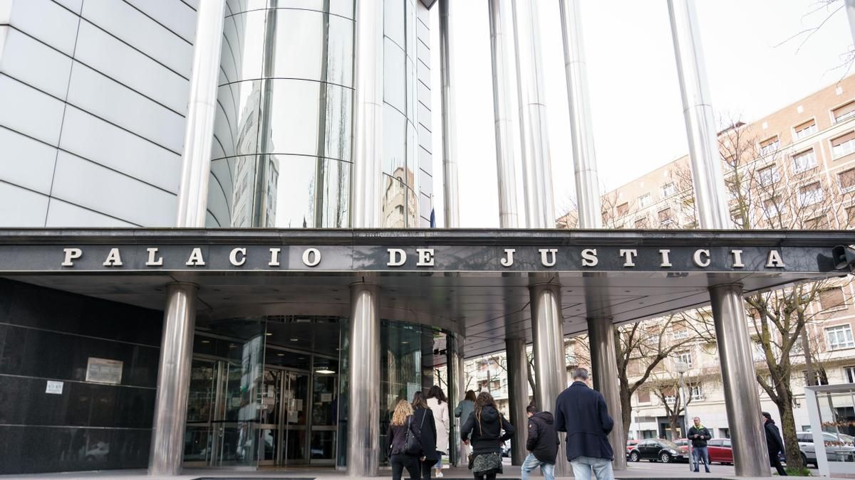 El Palacio de Justicia de Vitoria