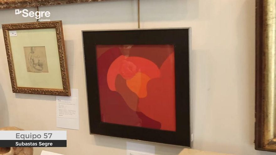 La Casa Segre subasta obras de Equipo 57, Pepe Espaliú y Luis Cárdenas