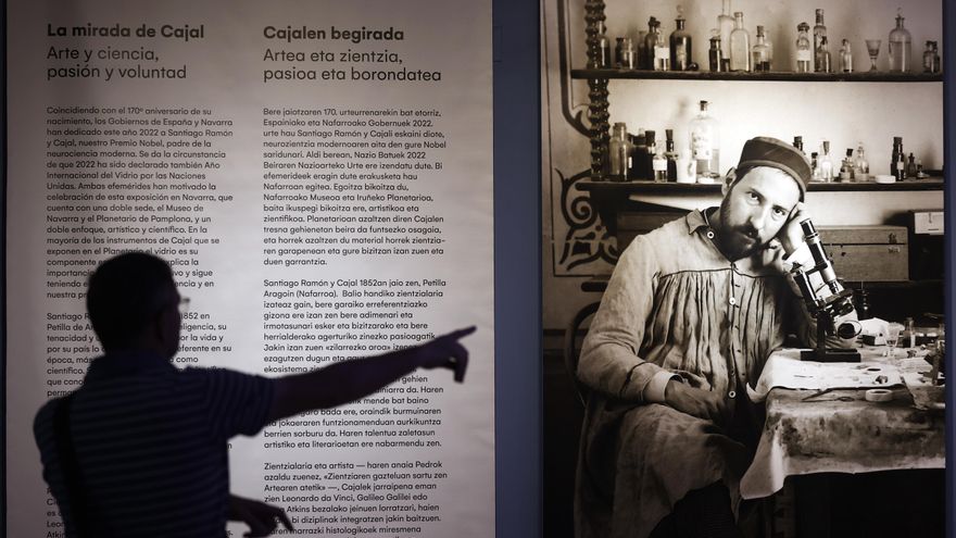 La singular "mirada" científica de Ramón y Cajal, en Pamplona hasta el día 28
