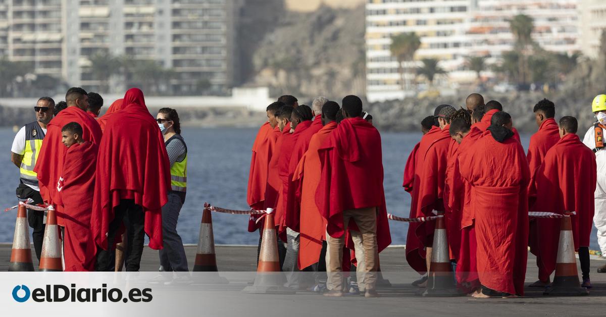 El desplome de la ruta canaria hace caer un 42,6% las llegadas irregulares a España