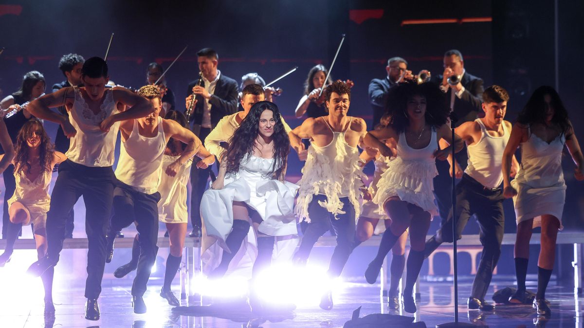 Melani, como Rosalía en el opening de 'Tu cara me suena 13'