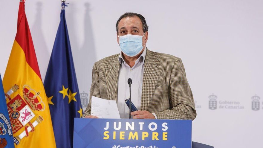 Blas Trujillo, n consejero de Sanidad del Gobierno de Canarias.