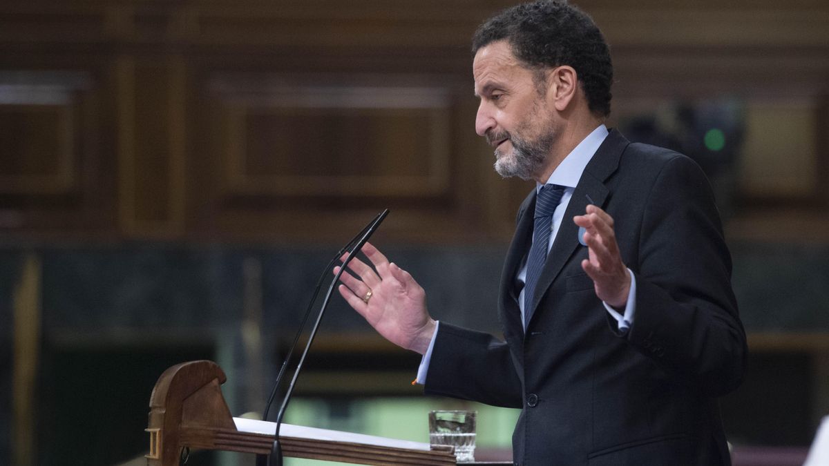 El vicesecretario general de Ciudadanos, Edmundo Bal, interviene en una sesión plenaria en el Congreso de los Diputados,