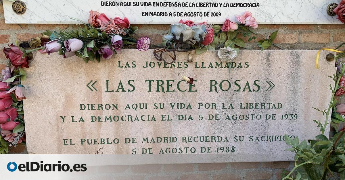 La tapia del cementerio de La Almudena, declarada Lugar de Memoria Democrática por los 3.000 fusilamientos de Franco