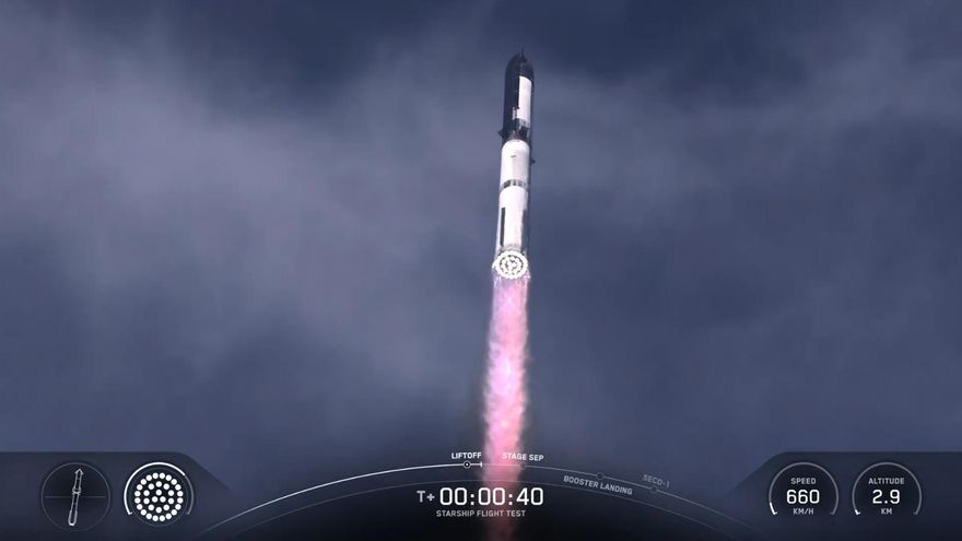 Nuevo revés espacial para Elon Musk: su Starship para ir a Marte se desploma y cae en el Índico