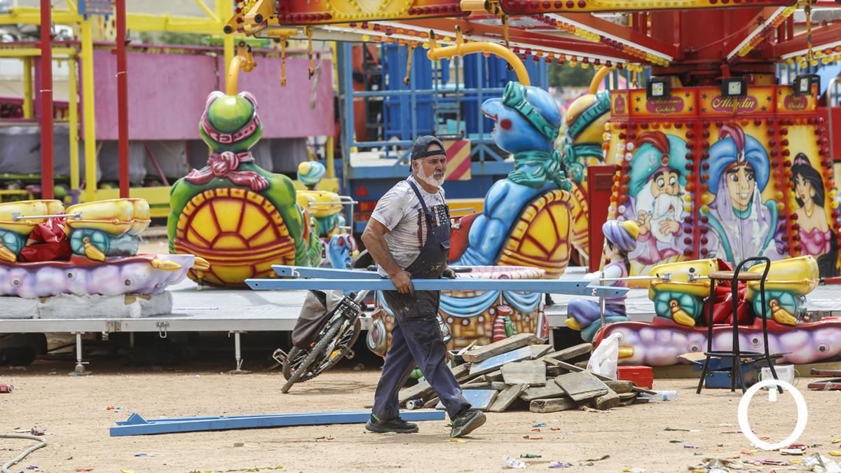 Desmontaje de la Feria