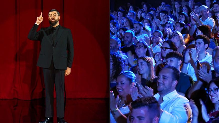 Manu Sánchez pone en pie al público de 'El perro andaluz' con su monólogo contra el centralismo: "Cabemos todas las Españas"