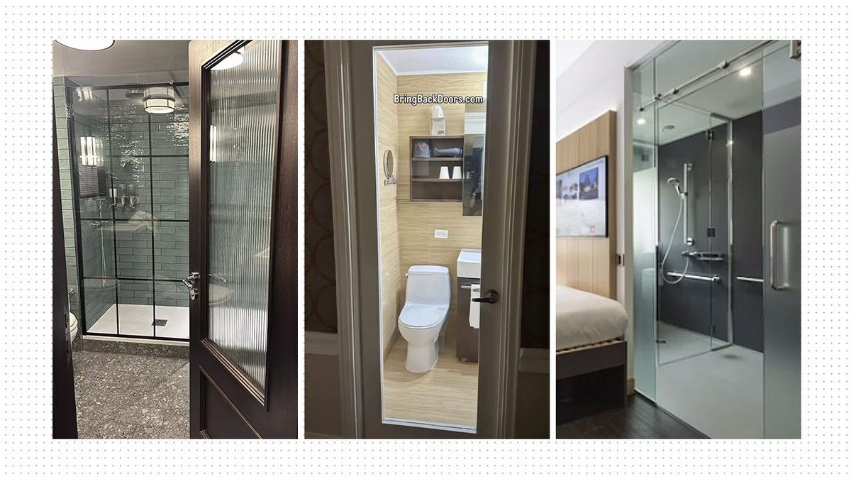 La puerta del baño, en peligro de extinción.