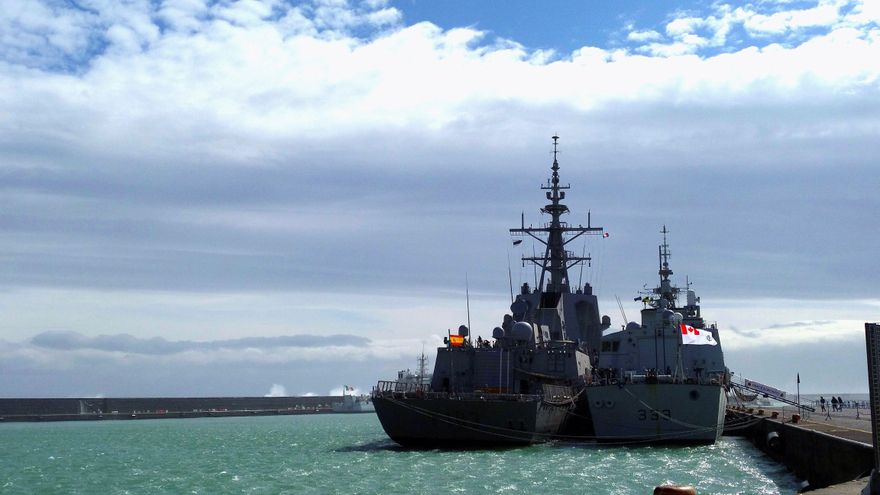 Foto de archivo de la fragata española Blas de Lezo. EFE/Laura Zorzona