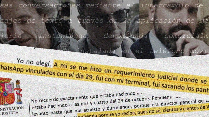 Altos cargos de Mazón y de Pérez Llorca ocultaron ante la jueza de la dana el grupo de WhatsApp de los consellers