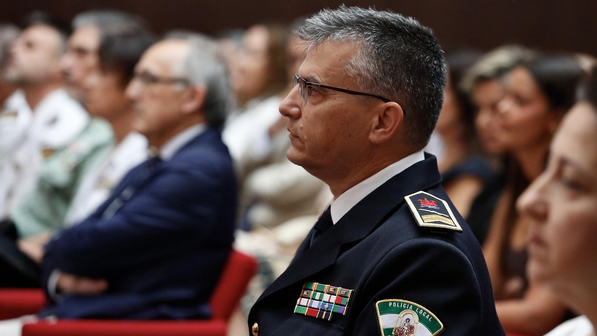 Toma de posesión del nuevo intendente mayor de la Jefatura de la Policía Local