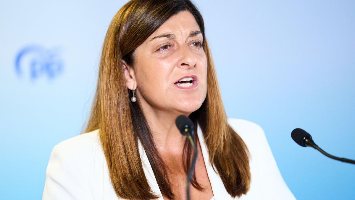 María José Sáenz de Buruaga, presidenta del PP y próxima presidenta de Cantabria.