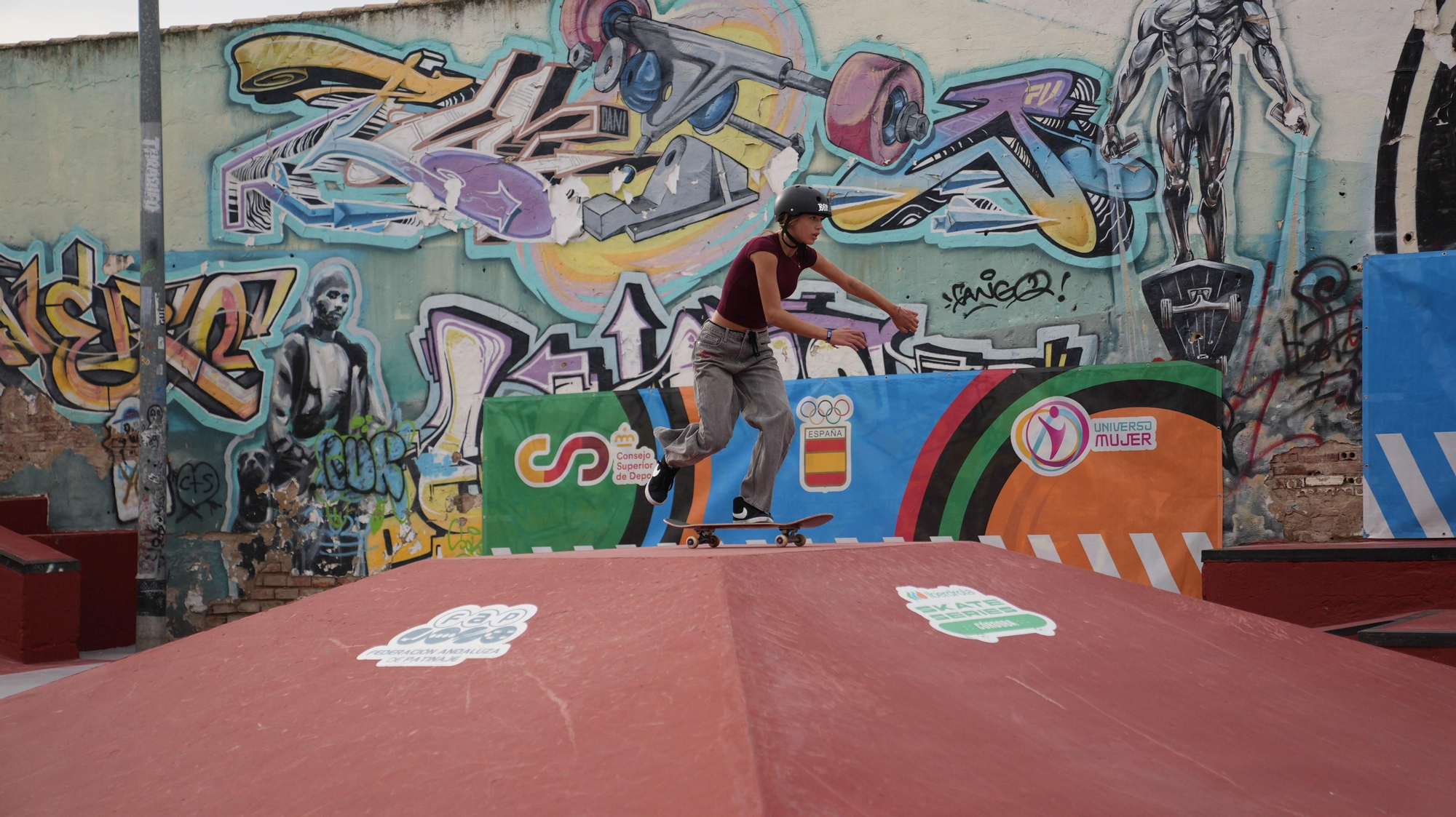 Primera jornada de la Iberdrola Skate Series 2025 en Córdoba