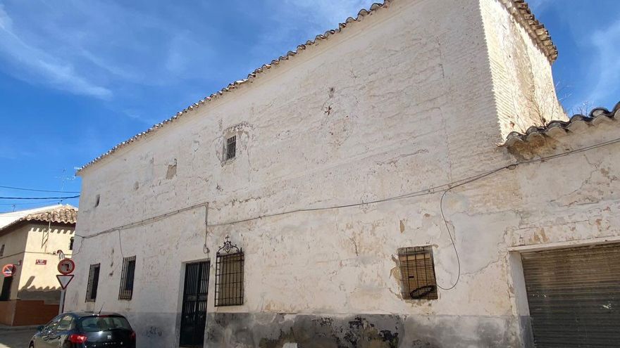 Parte del convento afectado antes del derribo