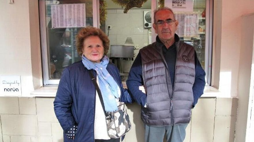 Ángeles y Cecilio, de la Churrería Santa Ana.