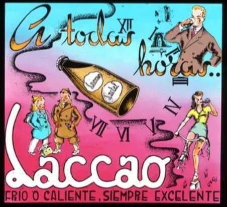 Antiga publicitat de Laccao