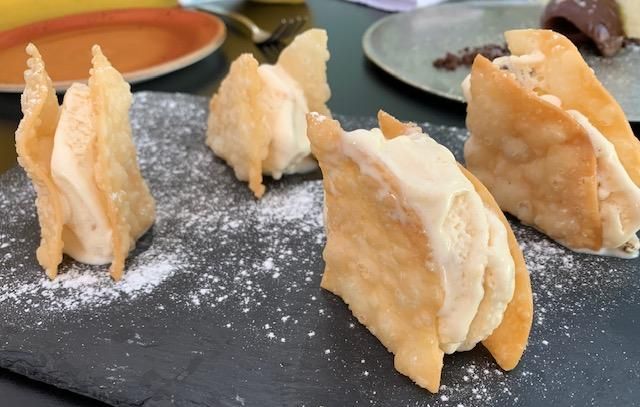 Trucha de batata helada