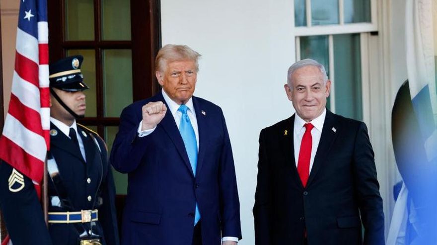 El "pacificador" Trump: no frena el genocidio de Netanyahu y acusa a Putin de "loco" y de "jugar con fuego"