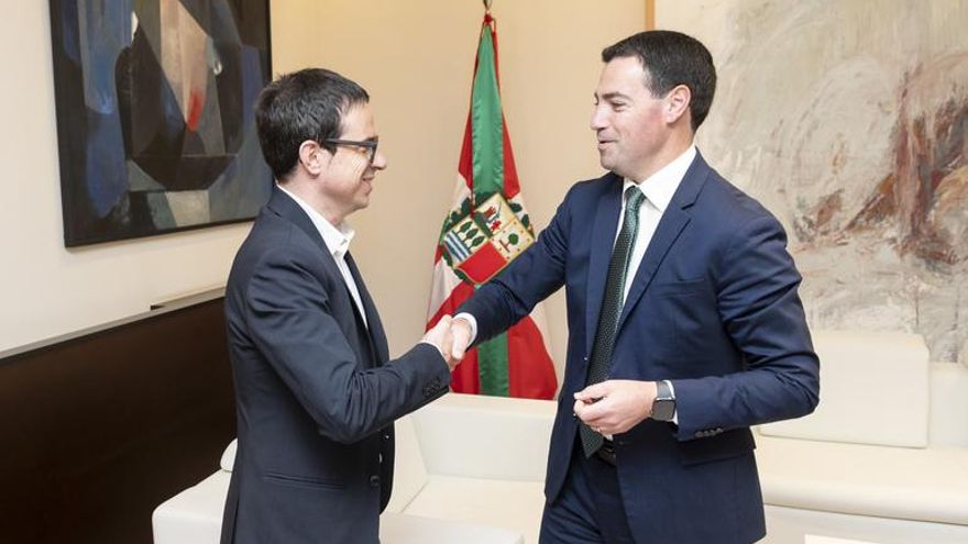 Pradales encuentra mano tendida en la oposición vasca para afrontar la situación económica abierta por Donald Trump