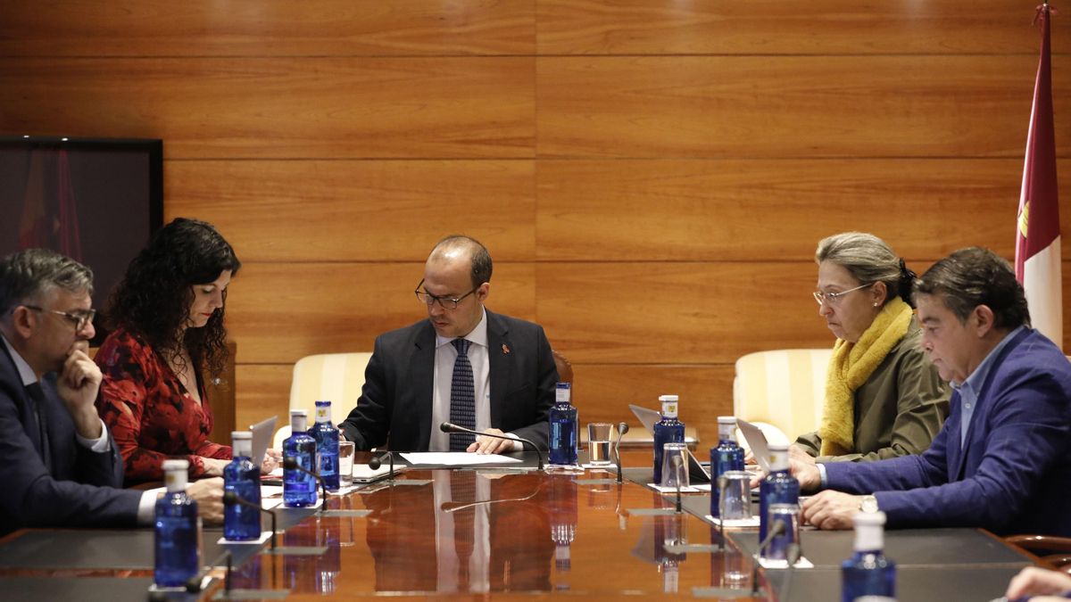 Reunión de la Mesa de las Cortes