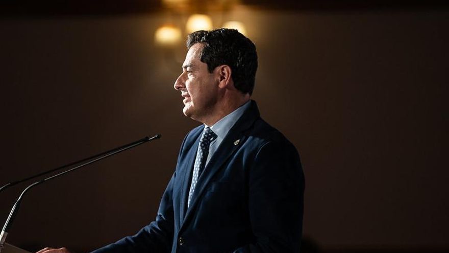 Juanma Moreno, presidente del Gobierno andaluz.