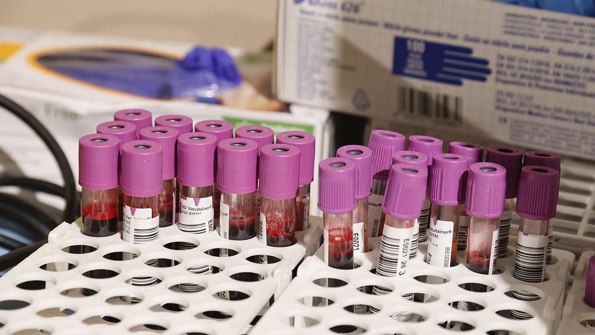Donación de sangre en la sede de la Fundación Cajasol de Córdoba