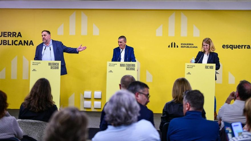 Junqueras gana con holgura la primera votación pero deberá volver a medirse con Godàs por el liderazgo de ERC