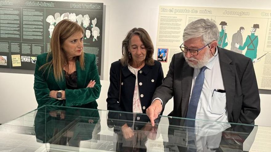 El PSE-EE escenifica un acercamiento entre Gogora y el Memorial del Estado y aspira a un contacto "permanente"