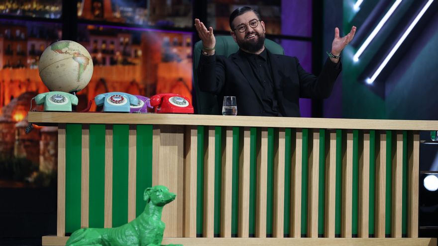 Manu Sánchez, en la mesa de 'El perro andaluz'