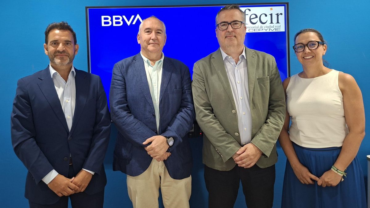 BBVA y FECIR firman un acuerdo para apoyar a empresarios y autónomos de Ciudad Real
