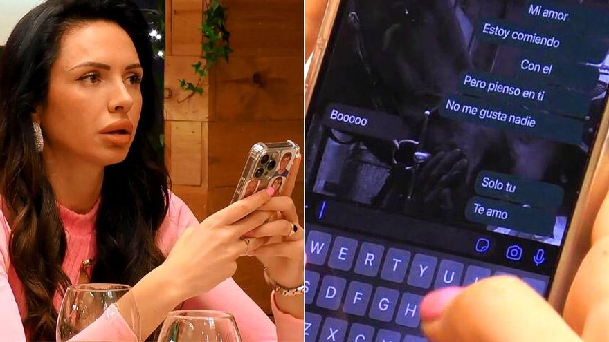 'First Dates' pilla a una comensal hablando con su ex en plena cita: "No me gusta nadie, solo tú. Te amo"