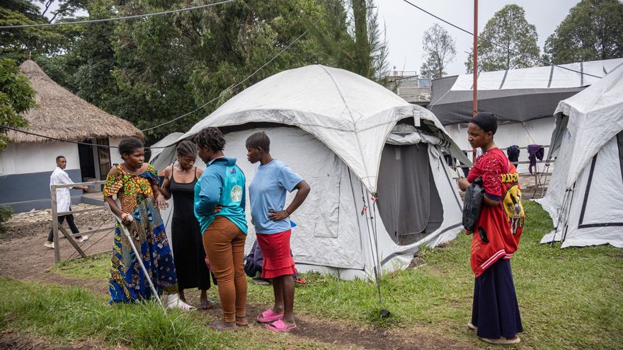 El M23 desmantela campamentos de desplazados en Goma y obliga al regreso de los refugiados