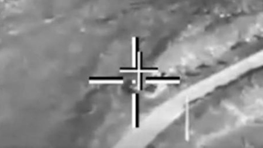 Un bombardeo israelí sobre Irán.