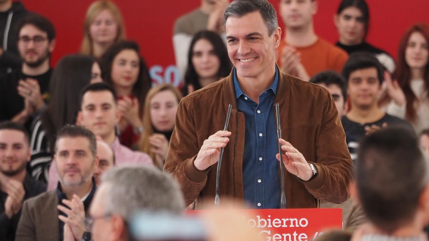 Sánchez asegura que un Gobierno Feijóo-Abascal sería como el de PP-Vox en Castilla y León
